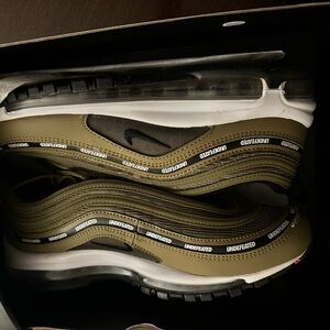 Nike Black and Olive Air Max 97